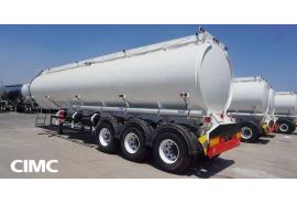 CIMC 45000Lts Tri Axle Fuel Tanker Trailer will shipped to Cote d'Ivoire Abidjan