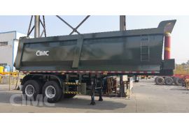 CIMC 40 Ton Dump Trailer will be shipped to Uganda