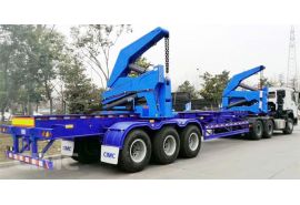 CIMC 40Ft Container Side Loader will be sent to Tanzania