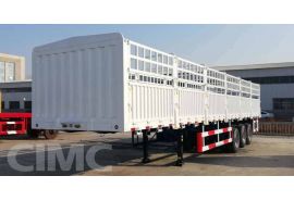 CIMC 3 Axle Fence Semi Trailer will be Sent to Cameroon