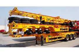 CIMC 3 Axle 40Ft Container Chssis is ready to shipped to Congo