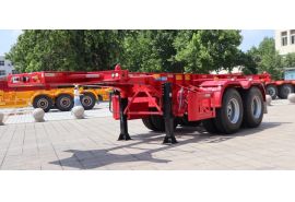 CIMC 2 Axle 20ft Skeletal Trailer will be shipping to Guyana