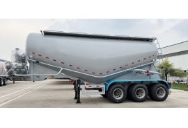 CIMC Tri Axle 35 Cbm Dry Bulk Cement Trailer will sent to Ivory Coast 