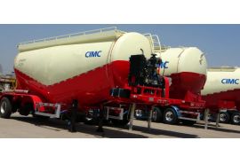 CIMC Tri Axle 35 Cbm Pneumatic Dry Bulk Trailer will be sent to Mozambique