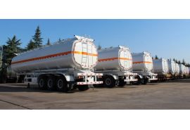 CIMC 3 Axle 45000 Liters Carbon Steel Fuel Tanker Trailer will sent to Costa Rica