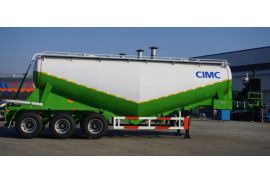 CIMC 3 Axles 35m3 Dry Bulk Cement Tanker Trailer is gonna ship to Sudan