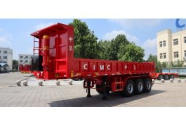 CIMC 3 Axle New Hydraulic Semi Tipper Trailer will be shipping to Guam