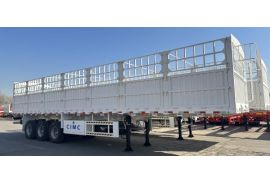 CIMC 3 Axle 60 Ton Fence Cargo Semi Trailer will be sent to Guyana