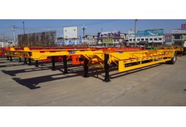 A Set of CIMC 40ft Skeleton Semi Trailer will export to Tanzania
