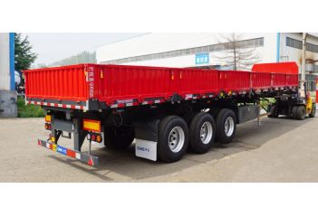 CIMC China Side Wall Semi Trailer will be sent to Congo