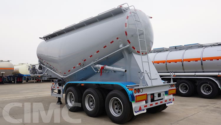 CIMC 3 Axle Dry Bulk Cement Tanker Trailer for Sales in Pakistan