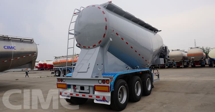 CIMC 3 Axle Dry Bulk Cement Tanker Trailer for Sales in Pakistan