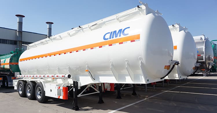 3 axles fuel tanker trailer