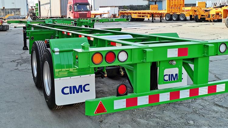 2 Axle 40 ft Container Chassis Trailer for Sale in Guam
