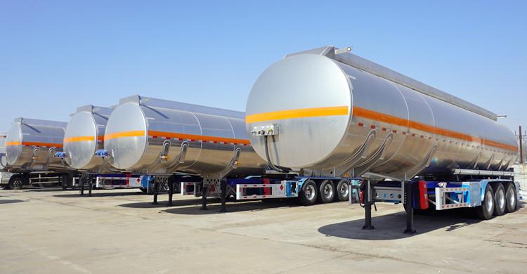 CIMC Aluminum Tanker Trailer for Sale in Costa Rica