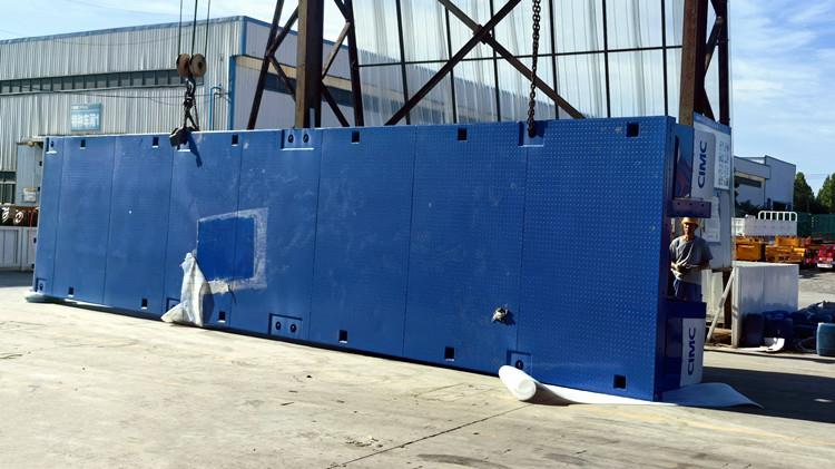 CIMC Flatbed Semi Trailer for Sale in Tanzania