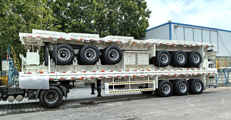 CIMC 3 Axle Drop Side Trailer for Sale in Zambia