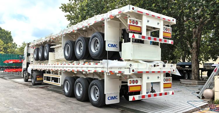 3 Units of CIMC Drop Side Trailers will be sent to Zambia