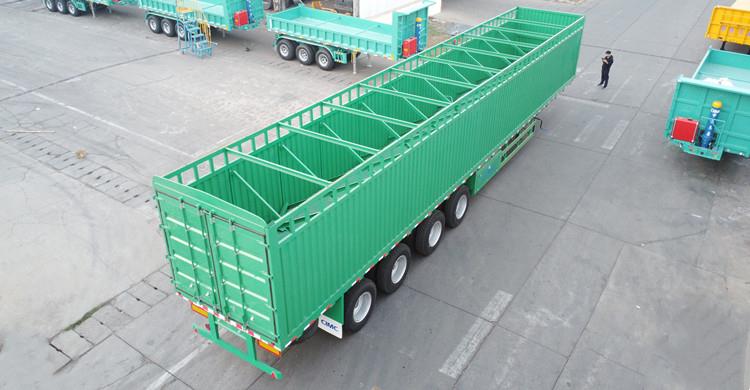 CIMC 4 Axle Fence Semi Trailer for Sale in Sudan