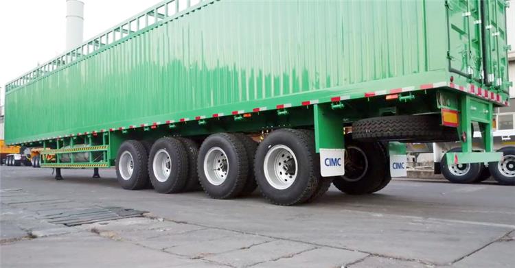 CIMC 4 Axle Fence Semi Trailer for Sale in Sudan