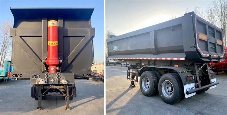 CIMC 2 Axle Dump Trailer for Sale in Dominican