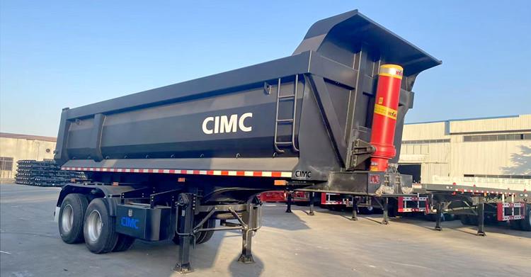CIMC 2 Axle Dump Trailer for Sale in Dominican