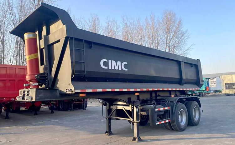 CIMC 2 Axle Dump Trailer for Sale in Dominican