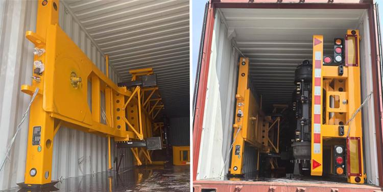 CIMC Tri Axle Container Chassis Trailer for Sale in Taiwan