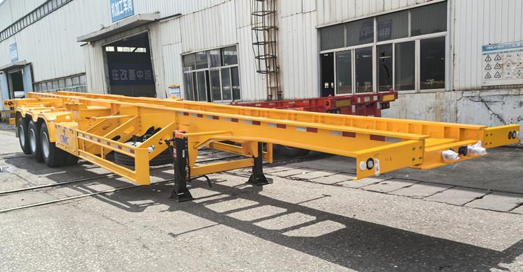 CIMC Tri Axle Container Chassis Trailer for Sale in Taiwan