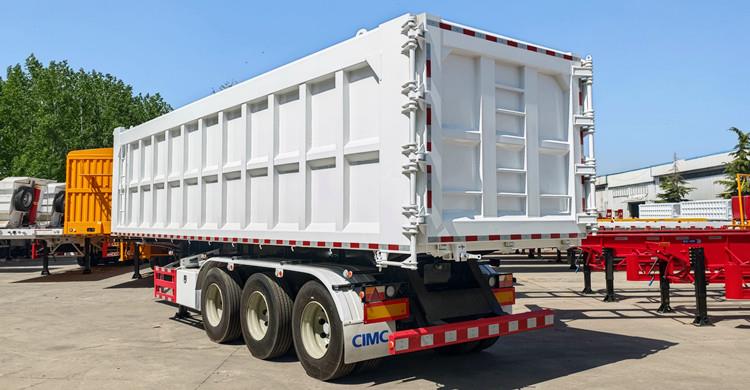 CIMC Semi Dump Trailer will be sent to Tanzania