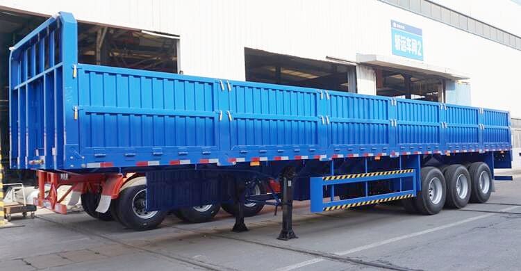 CIMC Tri Axle Trailer with Boards will be sent to Mozambique