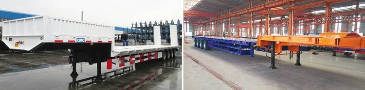 Special Low Bed Semi Trailer