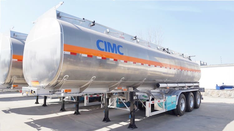 cimc aluminum tanker trailer for sale