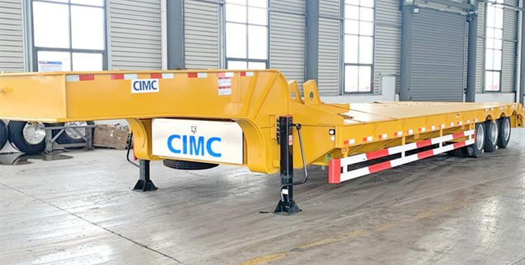 cimc low bed loader trailer for sale