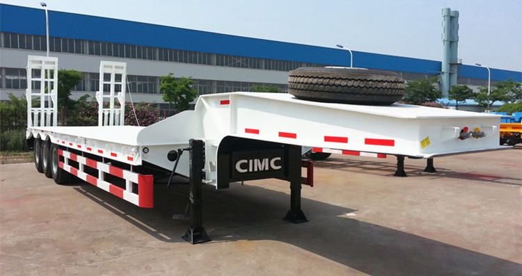 cimc lowbed semi trailer for sale