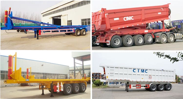 cimc different types of dump trailers