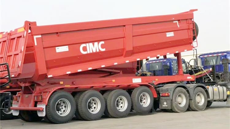 cimc tipper tipping trailer for sale