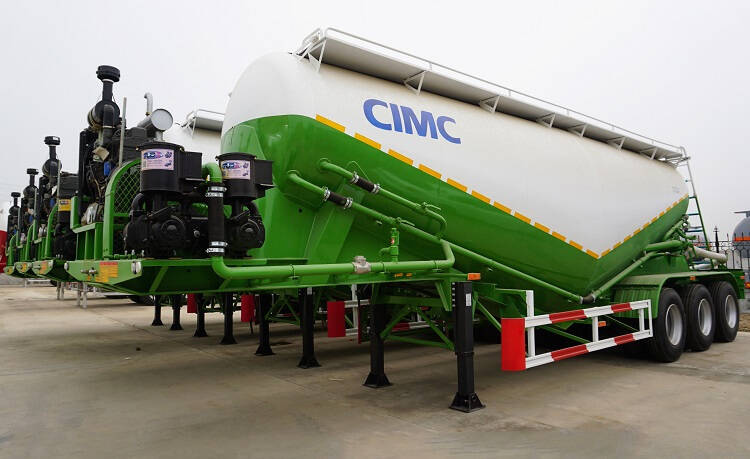 32cbm pneumatic sand trailer