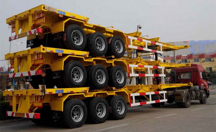 CIMC Tri Axle 40 foot Skeletal Trailer
