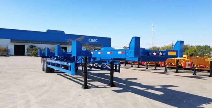 CIMC 2 Axle 40ft Terminal Port Trailer for Sale in Zambia