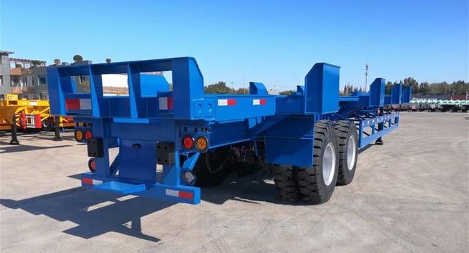 CIMC 2 Axle 40ft Terminal Port Trailer for Sale in Zambia