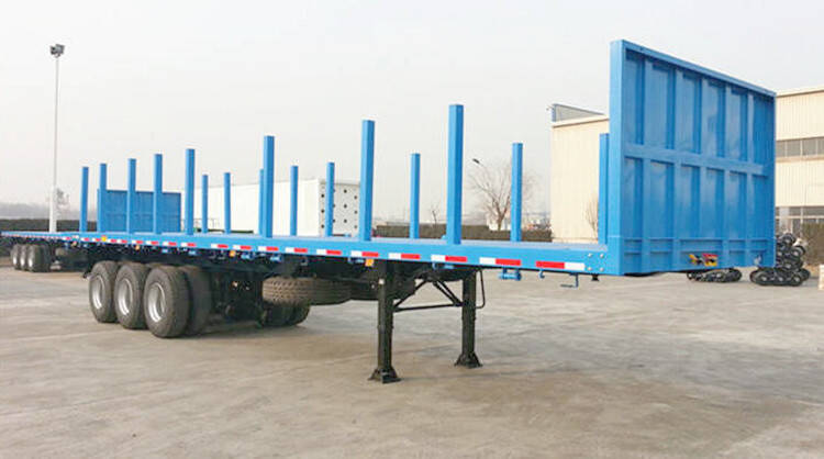 log loading trailer