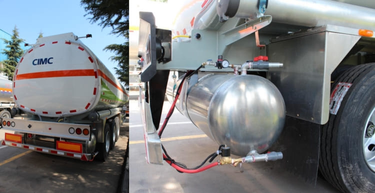 3 Axle 45 Cbm Petrol Tanker Trailer for Sale in Zimbabwe