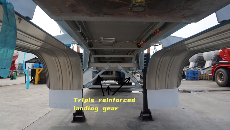 Aluminum Diesel Tanker Trailer for Sale in Ghana | Oil Tank Prices | CIMC Tank