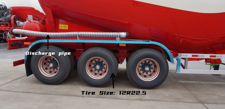Pneumatic Trailers for Sale in Djibouti | Bulk Cement Tanker Price | CIMC Trailers