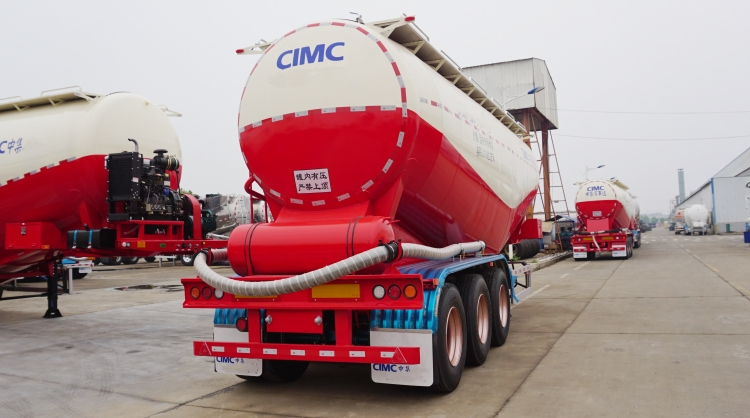 Pneumatic Trailers for Sale in Djibouti | Bulk Cement Tanker Price | CIMC Trailers