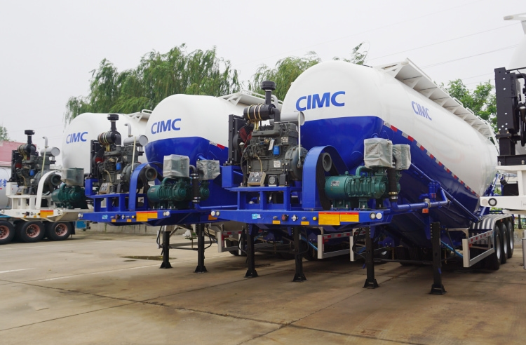 Bulk Cement Trailer for Sale in Kenya | Bulker Cement Prices | CIMC China Trailers