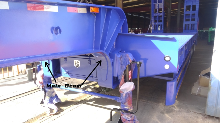 4 Axle 100 Ton Low Bed Trailer for Sale in Nigeria | Low Bed Trailer Price | CIMC Vehicles