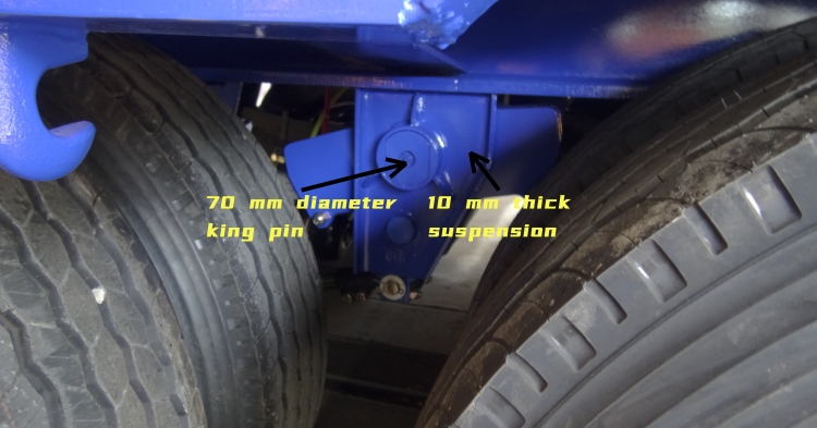4 Axle 100 Ton Low Bed Trailer for Sale in Nigeria | Low Bed Trailer Price | CIMC Vehicles