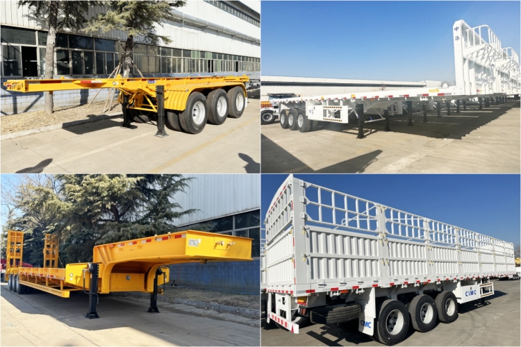 CIMC flatbed trailers for sale | 3 axle 40 foot flatbed trailer manufacturers